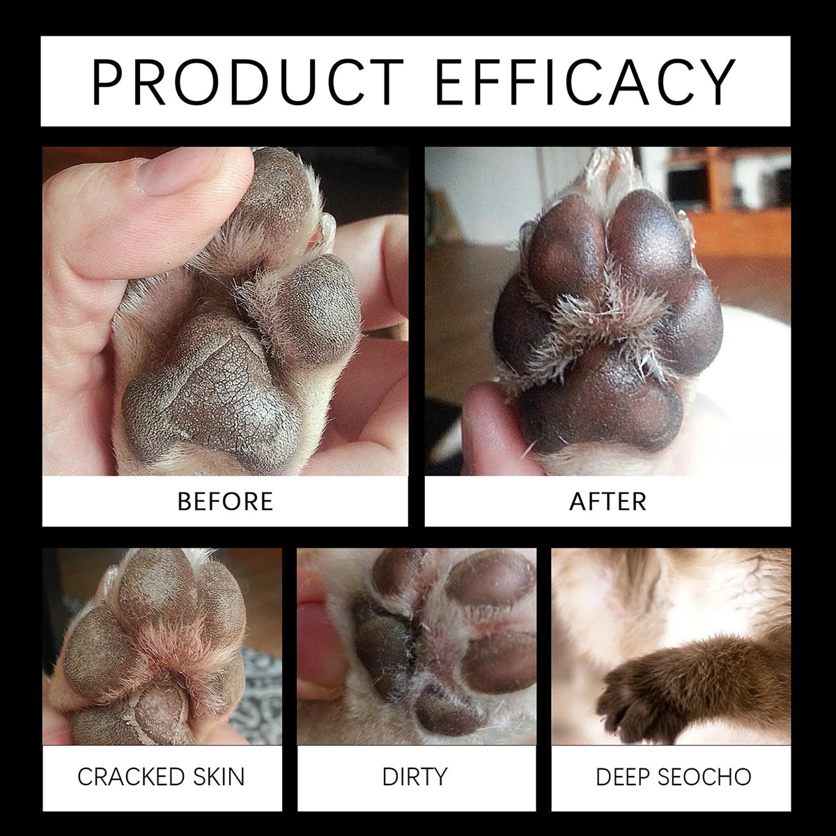 DeaEllant Beeswax And Mineral Oil Formula To Lock In Moisture And Protect Paw Pads
