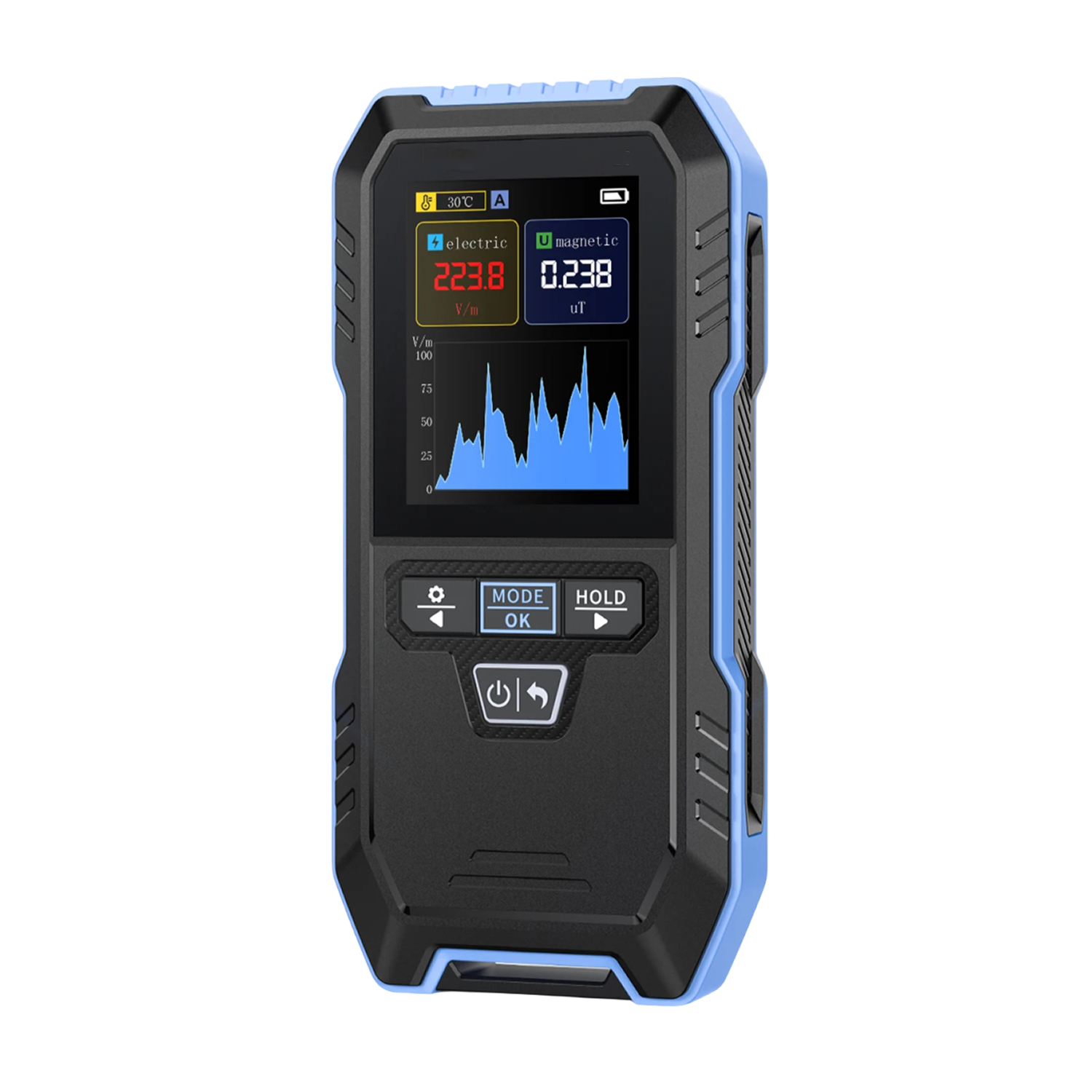 DetexMifi 3-in-1 EMF Detector – 0.01μt Precision, 2.4