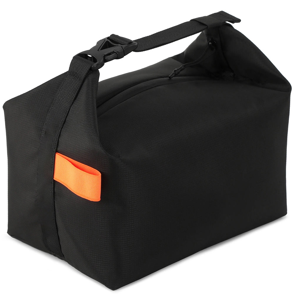 DonisWel Spacious design fits 2 lunch boxes, a bottle, and cutlery