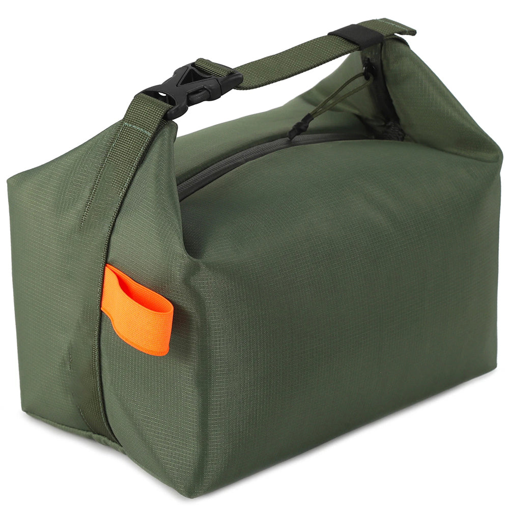 DonisWel Spacious design fits 2 lunch boxes, a bottle, and cutlery