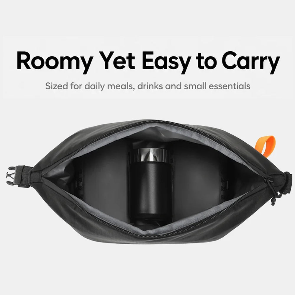 DonisWel Spacious design fits 2 lunch boxes, a bottle, and cutlery