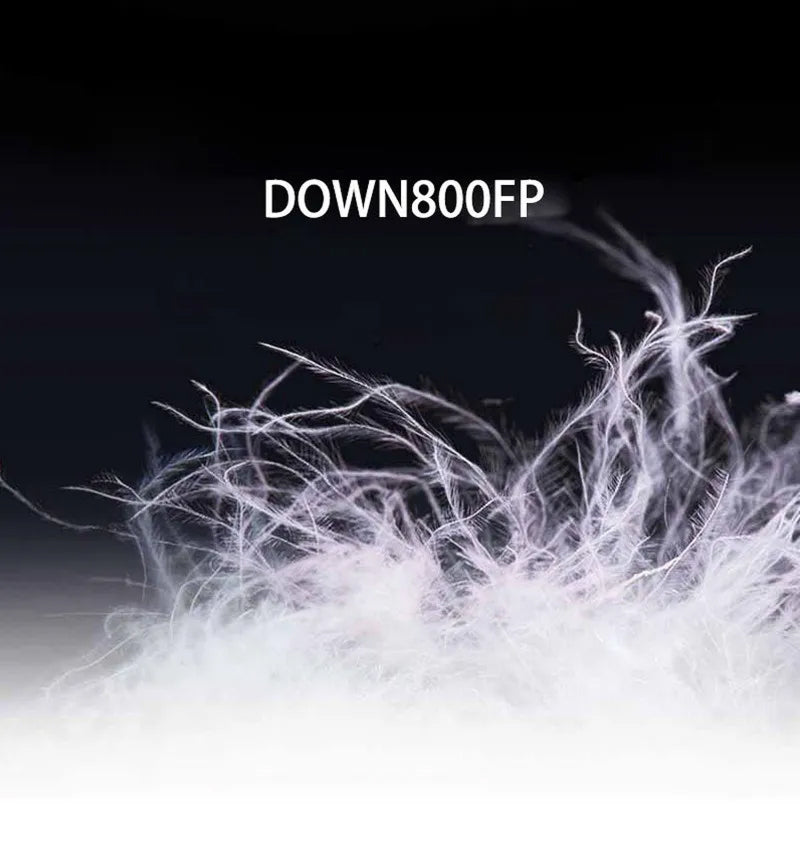 DosiLivix Down Sleeping Bag - 800+ Fill Power White Goose Down, 400T Waterproof Nylon Ripstop