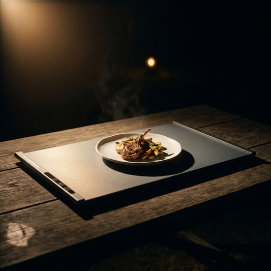 TrariLovi Flexible Silicone Electric Warming Tray with 10S Rapid Heating
