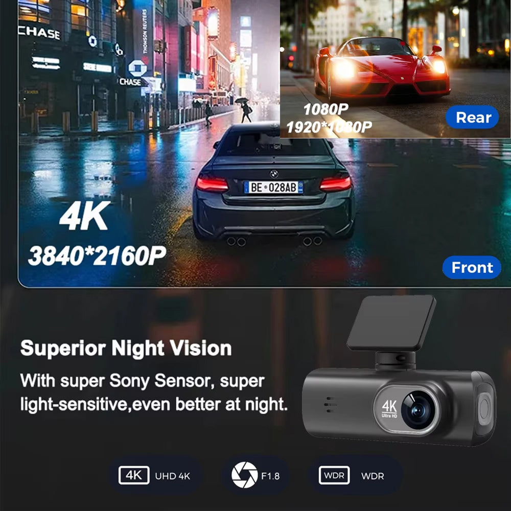 DriviCam Advanced loop recording automatically manages storage space
