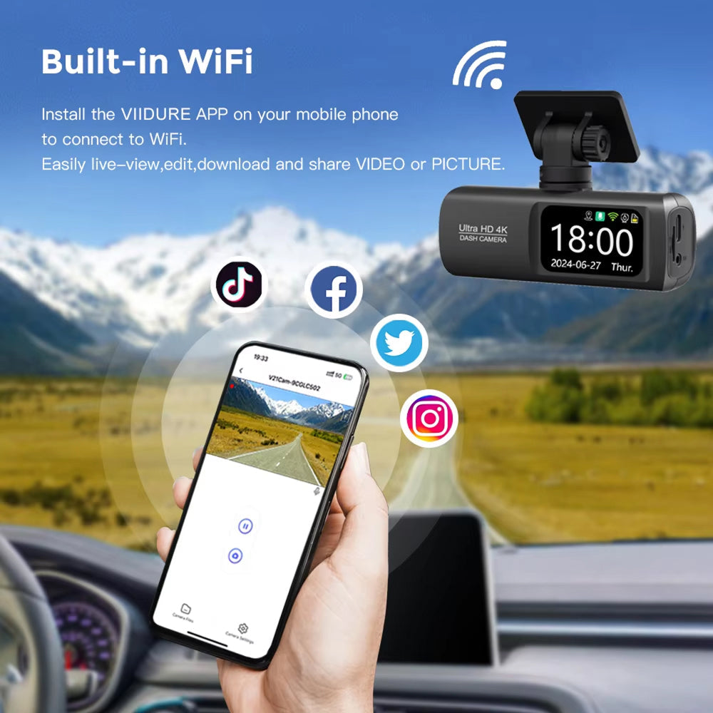 DriviCam Advanced loop recording automatically manages storage space