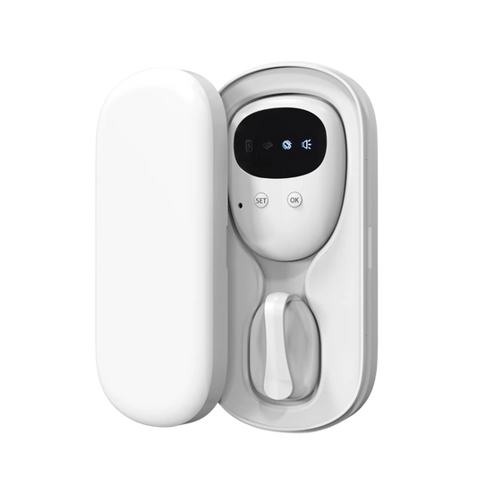 DryFomis 100% wireless freedom with easy clip-on sensor