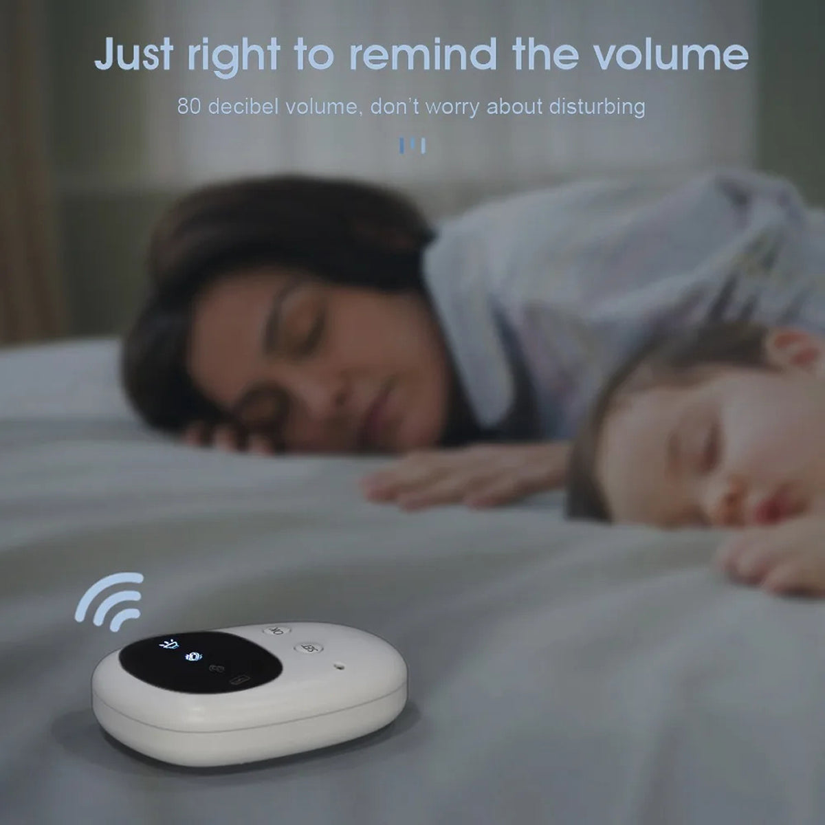 DryFomis 100% wireless freedom with easy clip-on sensor
