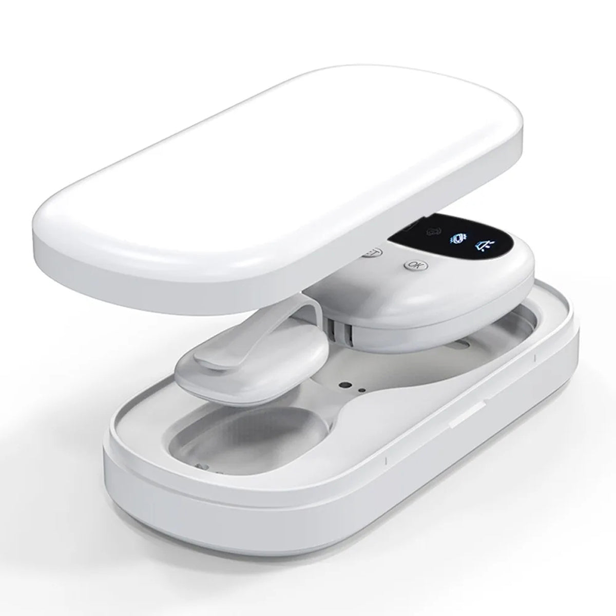 DryFomis 100% wireless freedom with easy clip-on sensor