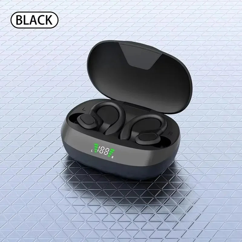 EariMixi Running Earbuds Bluetooth 5.1 Active Noise Cancelling IPX-Waterproof Sport Hooks