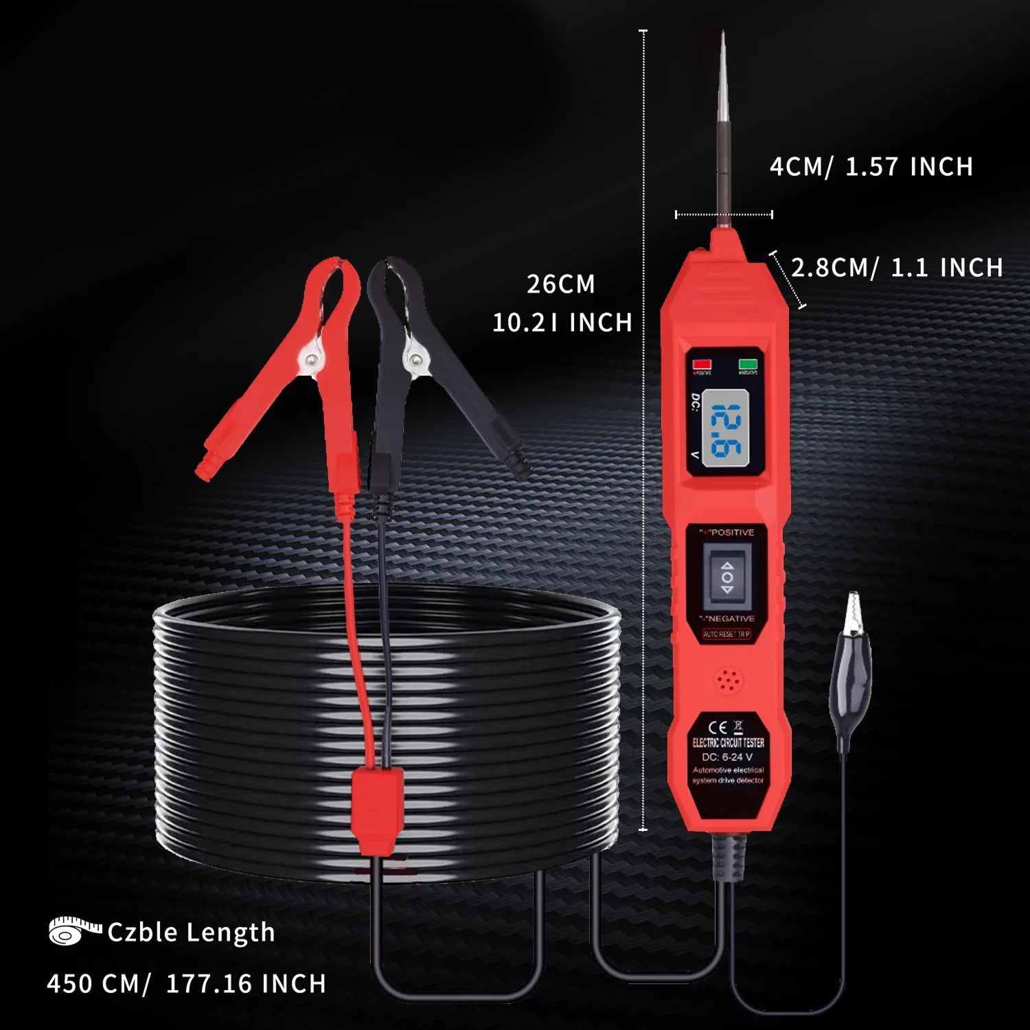 EdorVious DC 3.5-36V Range With ±2% Accuracy For Precise Voltage Measurement