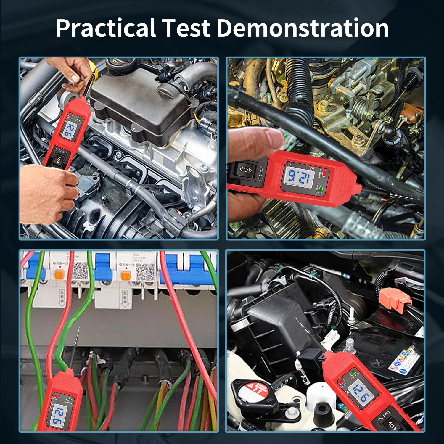 EdorVious DC 3.5-36V Range With ±2% Accuracy For Precise Voltage Measurement