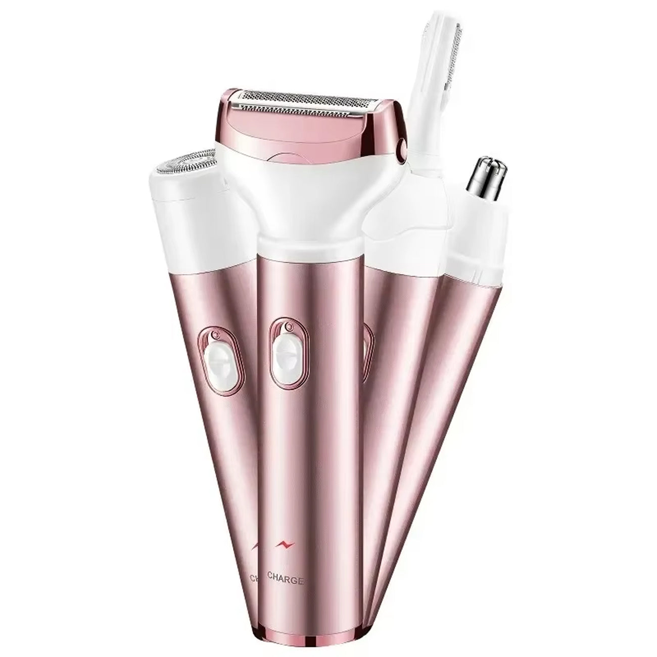 ElixMise 4-in-1 Electric Bikini Trimmer & Intimate Shaver for Women