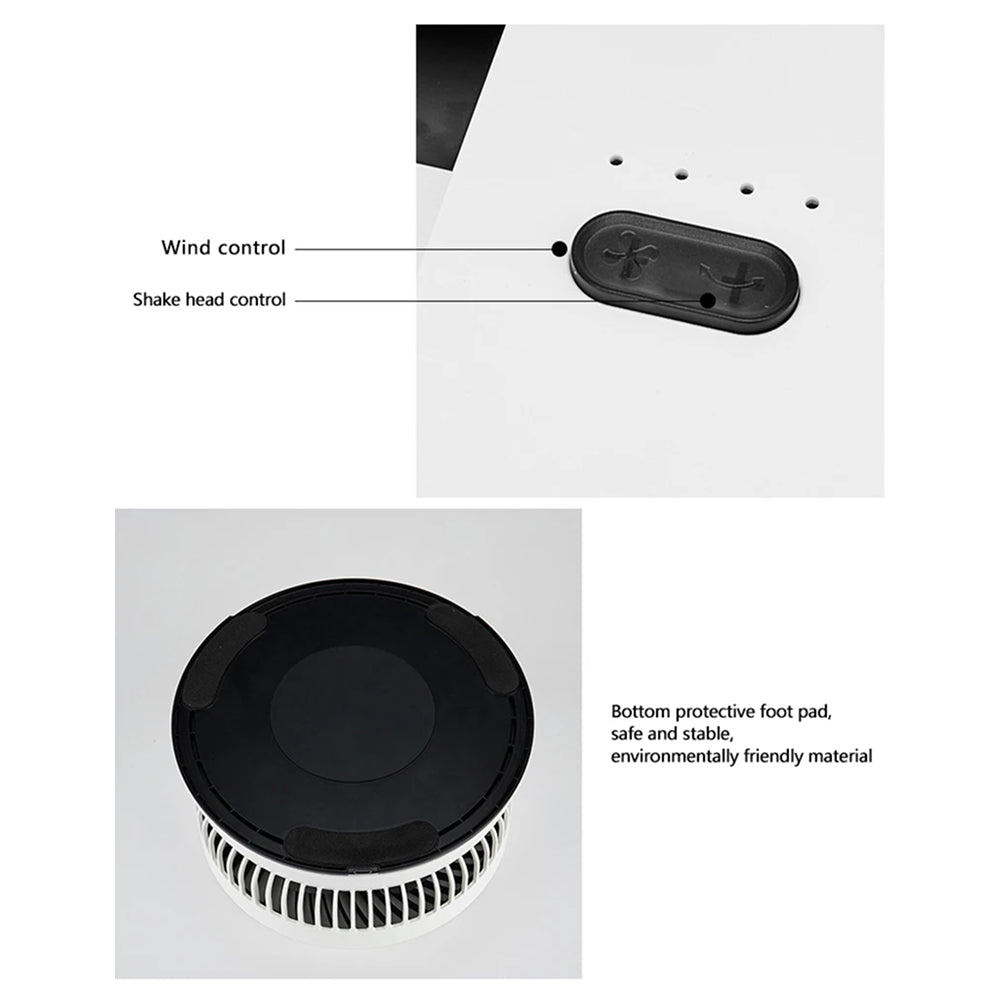 ErisFill 8-Inch All-Copper Brushless Motor For Strong Quiet Airflow