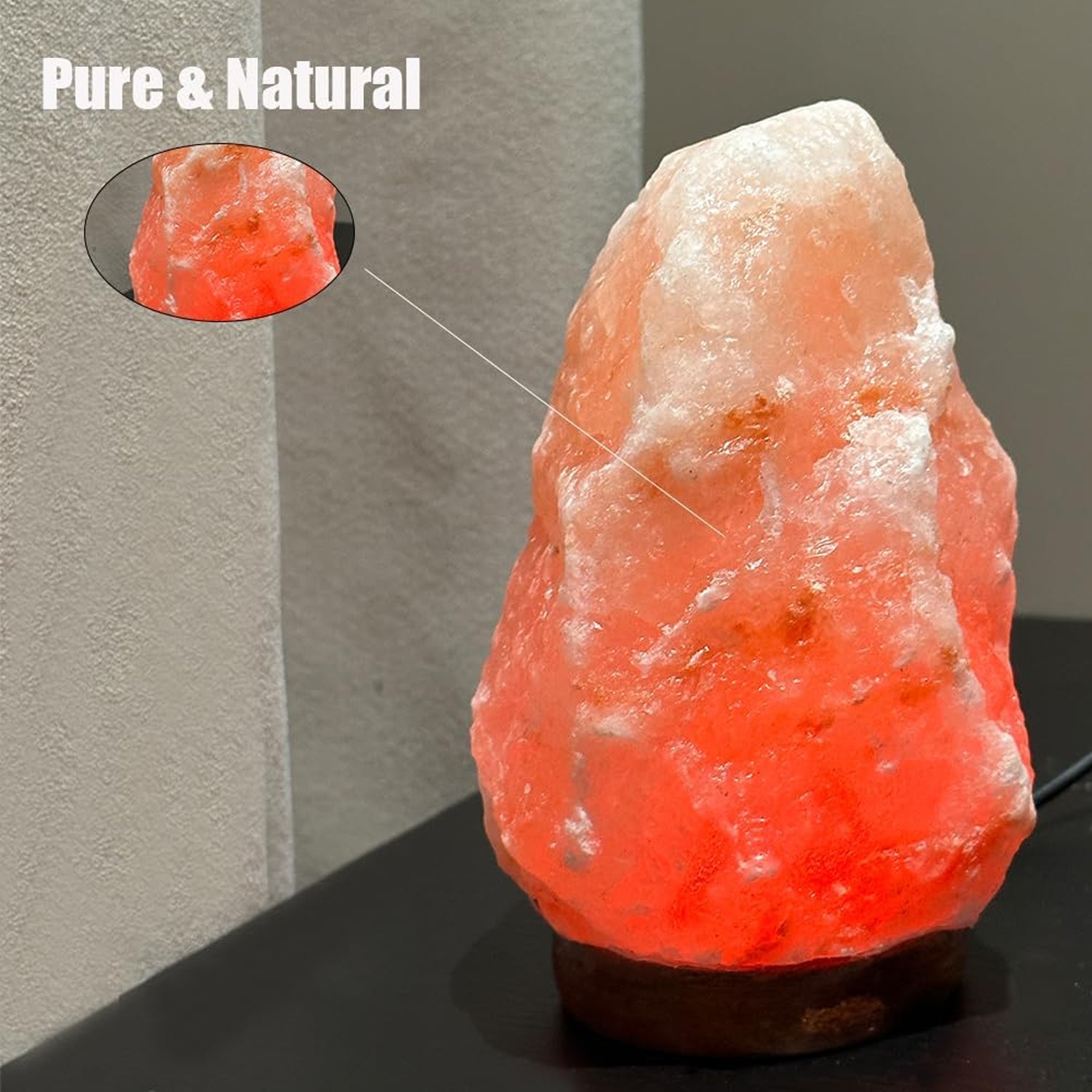 FaveBirch 100% Authentic Hand-Selected Himalayan Crystal Rock Salt Construction