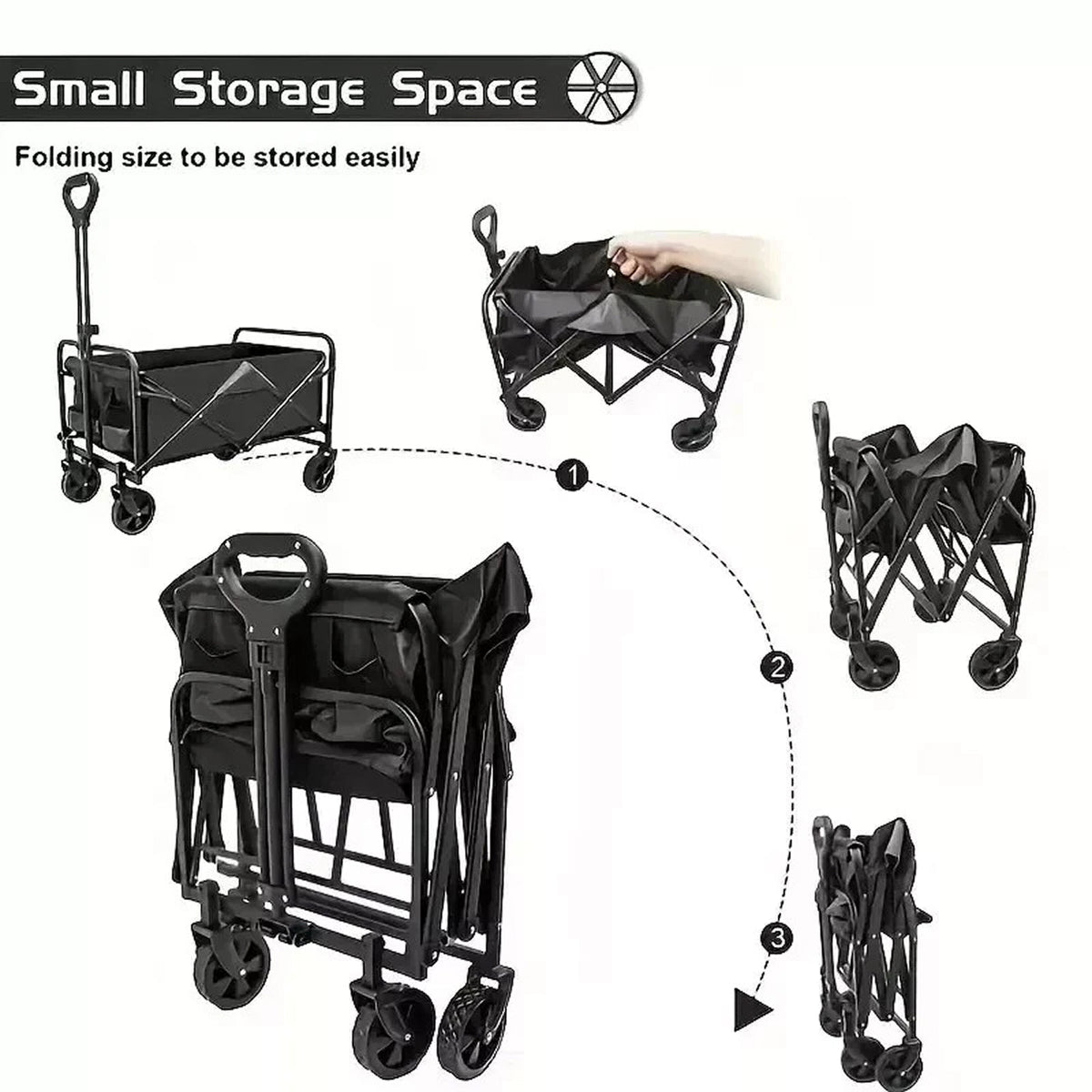 FaxinLika Heavy-Duty 220 Lb Weight Capacity For Large Loads