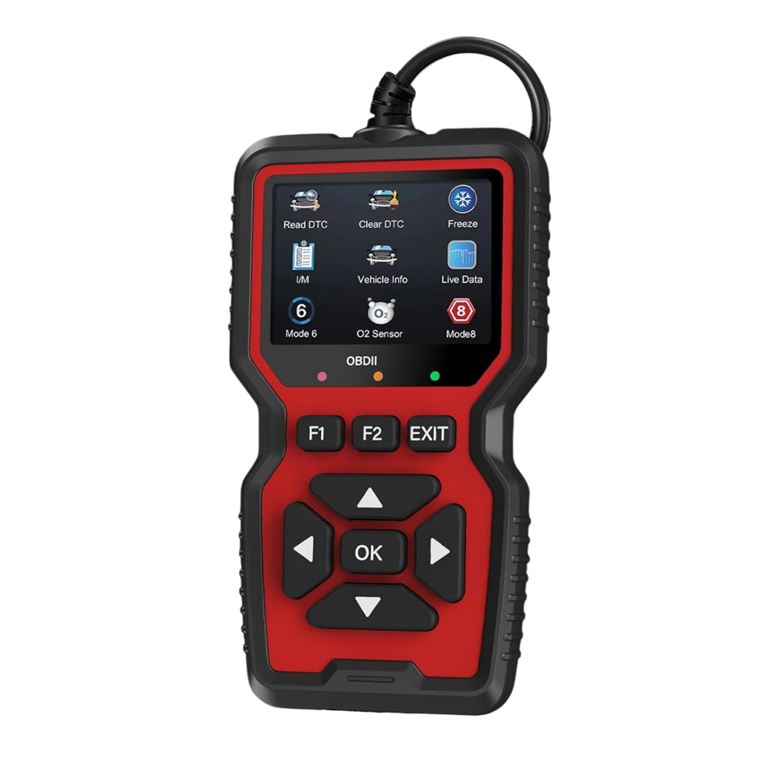 FixPolax OBD2 Scanner Professional - 35,901 DTC Library, Advanced Mode 6 & 8 Diagnostics, Battery Tester