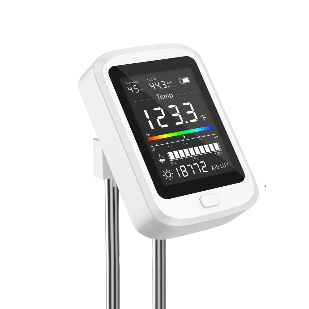 FizoMast Digital Soil Moisture Meter – High-Precision Probe, Backlit LCD & Fast Reading Sensor