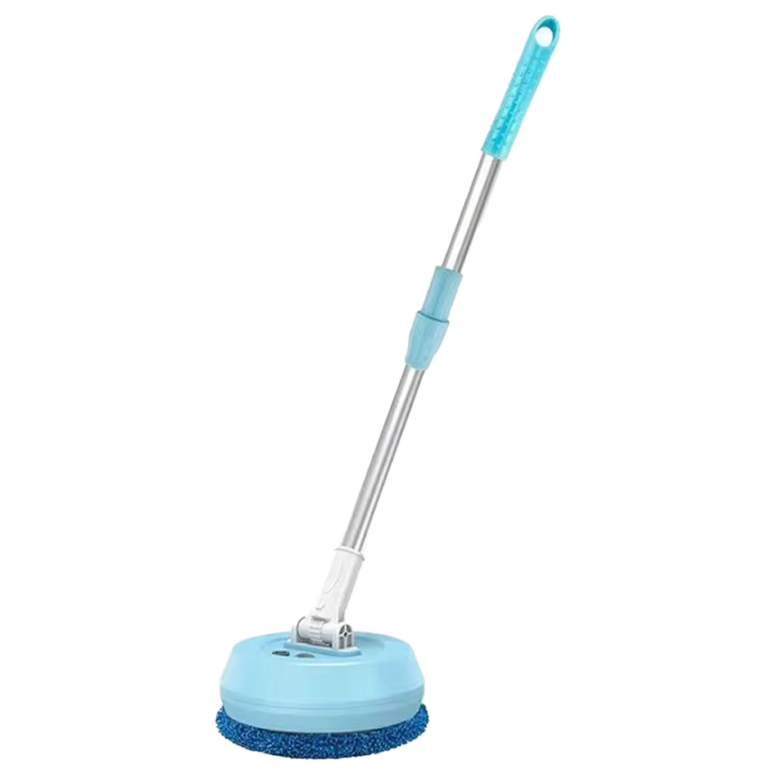 FlasiWipe Cordless Electric Mop – Dual Spinning Heads, Integrated Water Tank & LED Headlights