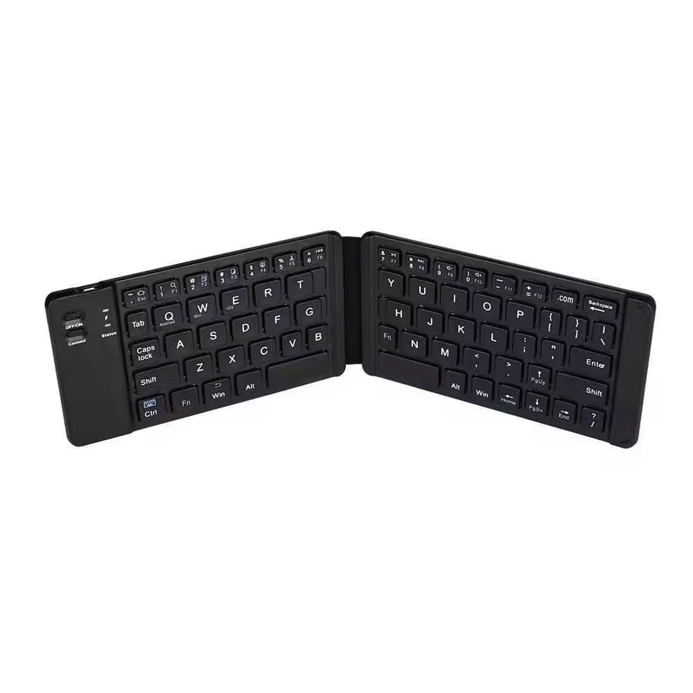 FlipiKeys Foldable Bluetooth Keyboard – Ultra-Slim Pocket Size, Dual-Device Sync & Rechargeable Battery