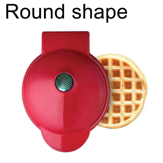 FoldYumi Mini Belgian Waffle Maker – Non-Stick Dual Surfaces, Compact Design & Rapid Heating