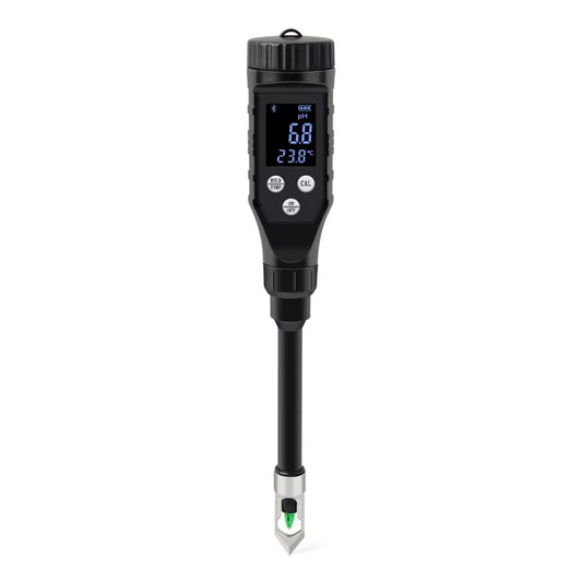 FonaWise Bluetooth Soil pH Meter Laboratory-Grade ±0.1 Accuracy with Data Logging