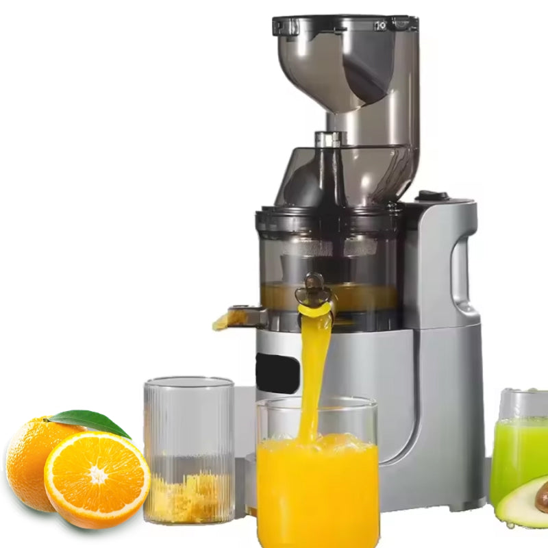 FrostyClas Cold Press Slow Masticating Juicer – 97% High Juice Yield & 70mm Large Feeding Chute