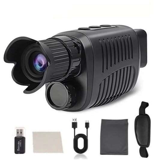 GesDoriq Night Vision Monocular 1080P HD 800m Range 5X Zoom 3800mAh Battery