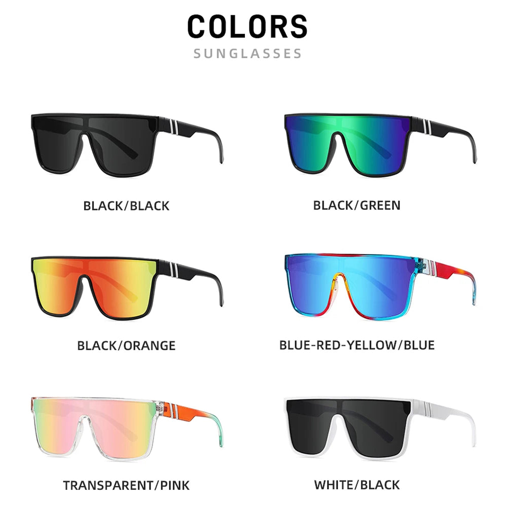 GlaxiLexu UV400 Full Protection Wraparound Shield Lens For Complete Peripheral Eye Coverage