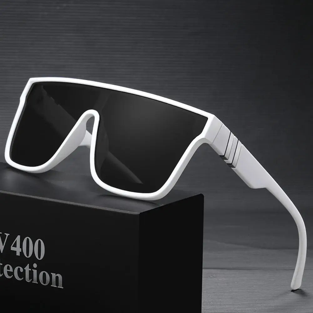 GlaxiLexu UV400 Full Protection Wraparound Shield Lens For Complete Peripheral Eye Coverage
