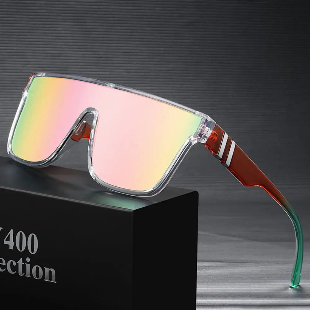 GlaxiLexu UV400 Full Protection Wraparound Shield Lens For Complete Peripheral Eye Coverage