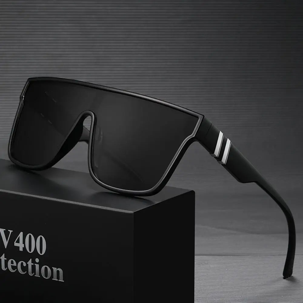 GlaxiLexu UV400 Full Protection Wraparound Shield Lens For Complete Peripheral Eye Coverage