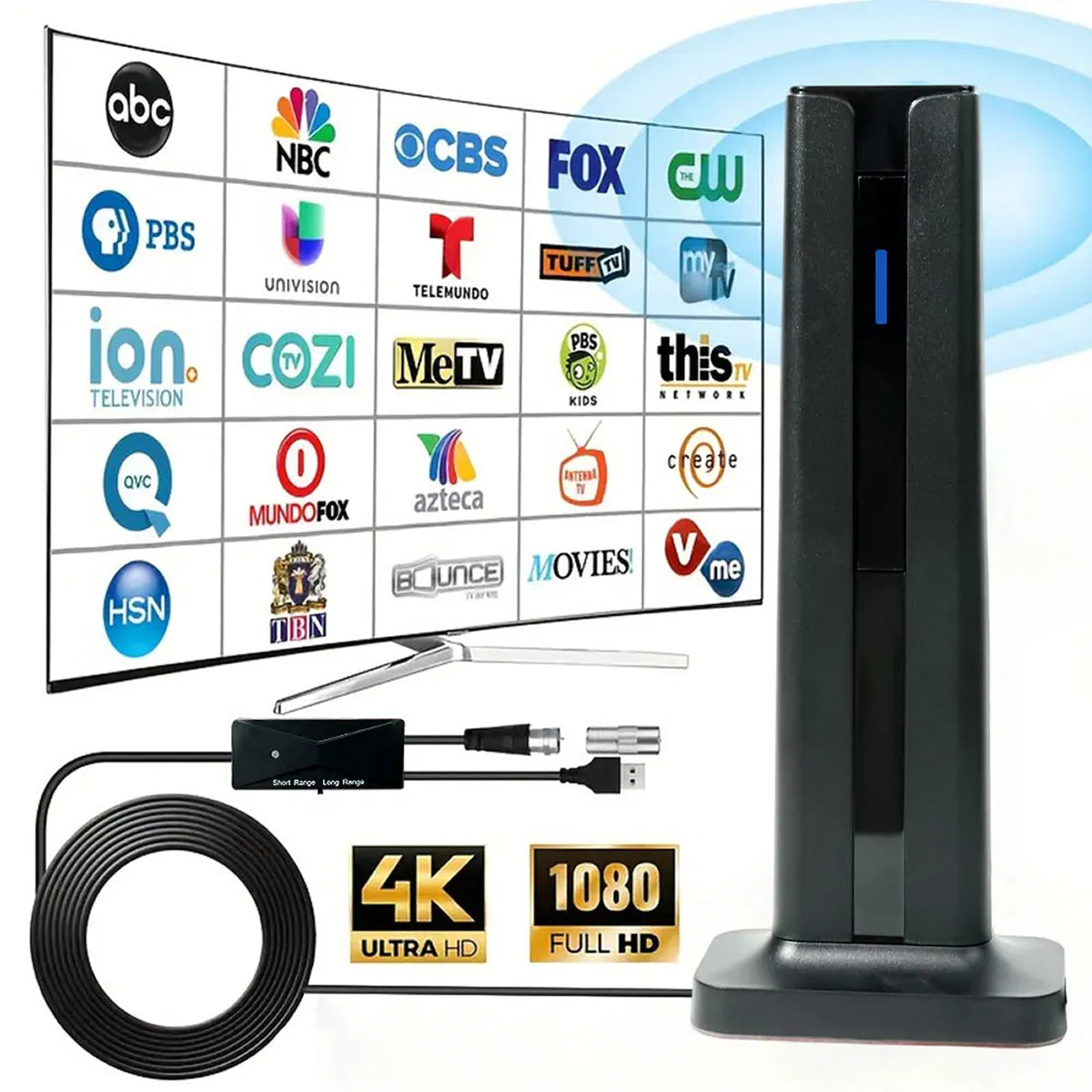 GoltCamis High-Definition Indoor TV Aerial