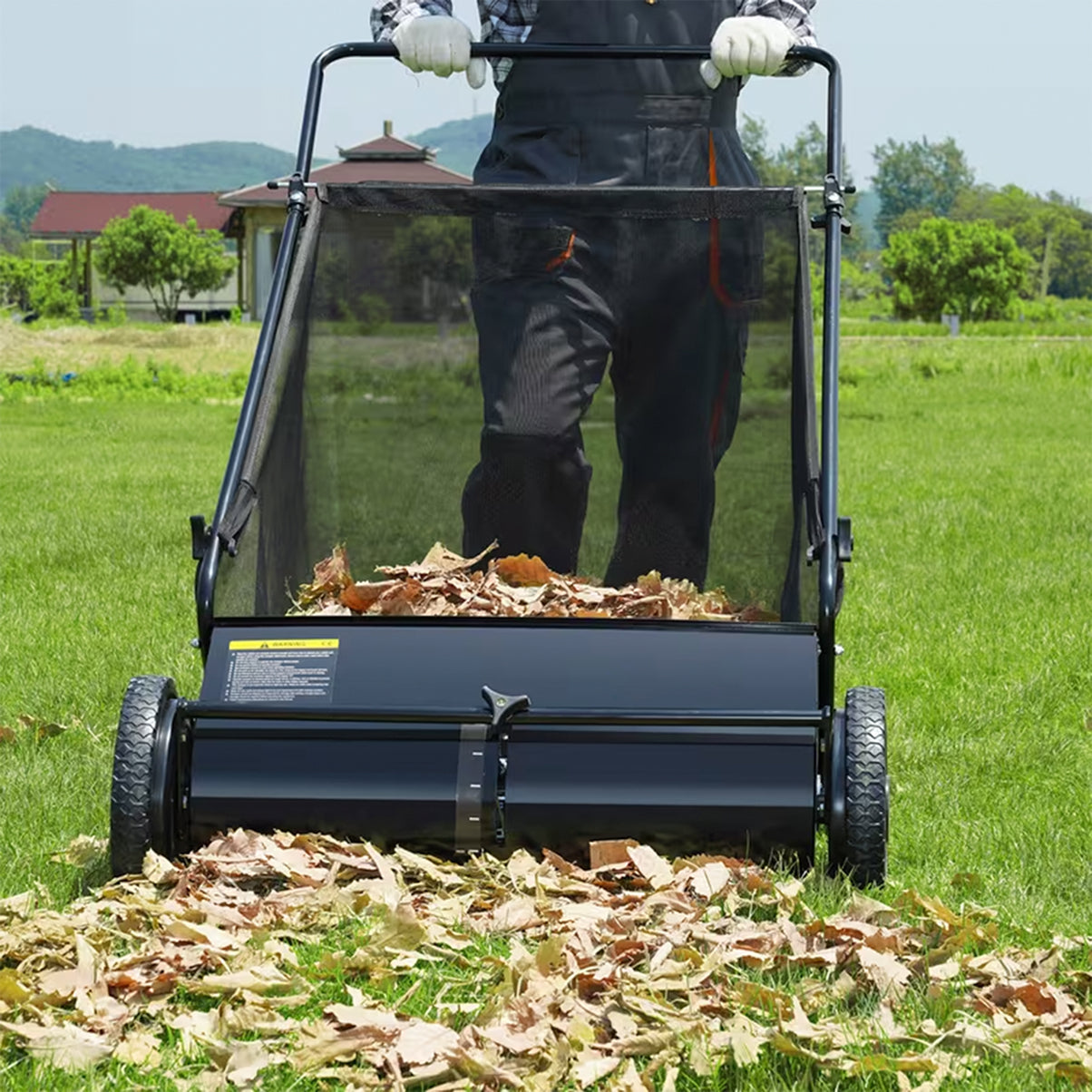 GrasCleas Collecting 80% Of Debris In A Single Pass