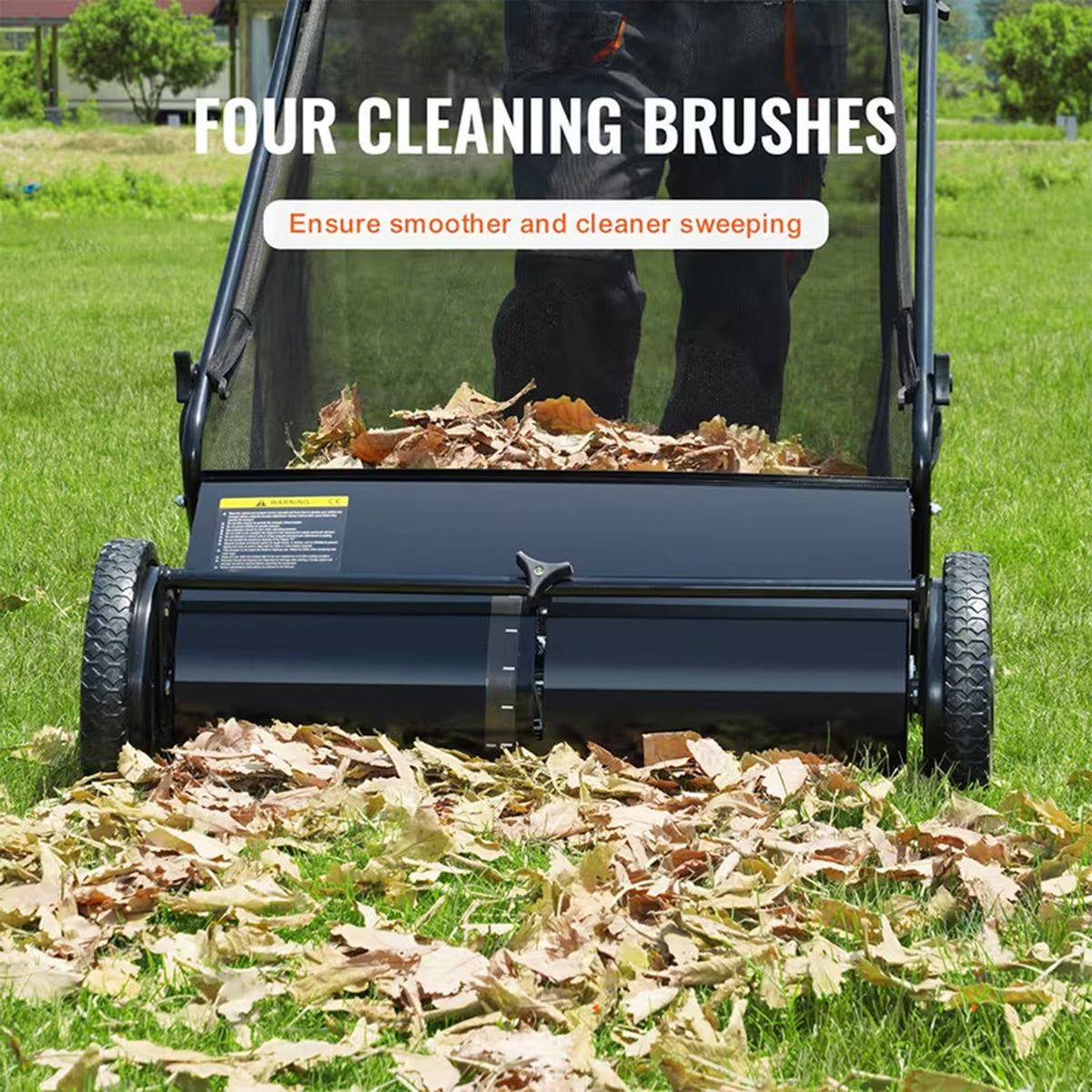 GrasCleas Collecting 80% Of Debris In A Single Pass