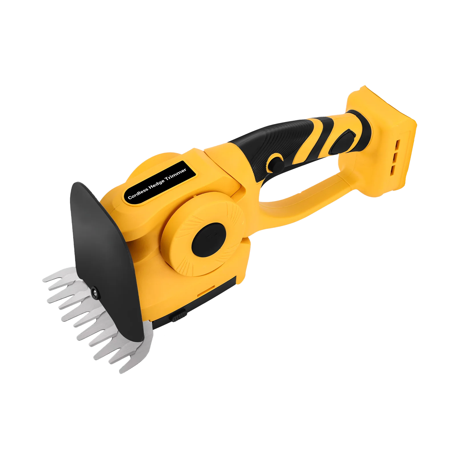 GraxClin Battery Hedge Trimmer – 20-Inch Dual Action Blades, 20V Cordless Power & Safety Guard