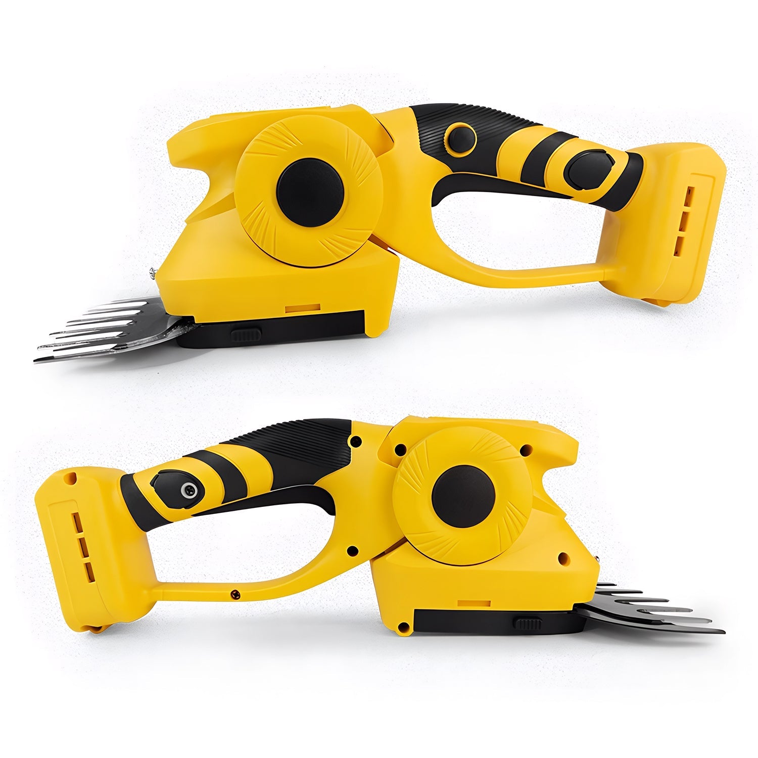 GraxClin Battery Hedge Trimmer – 20-Inch Dual Action Blades, 20V Cordless Power & Safety Guard