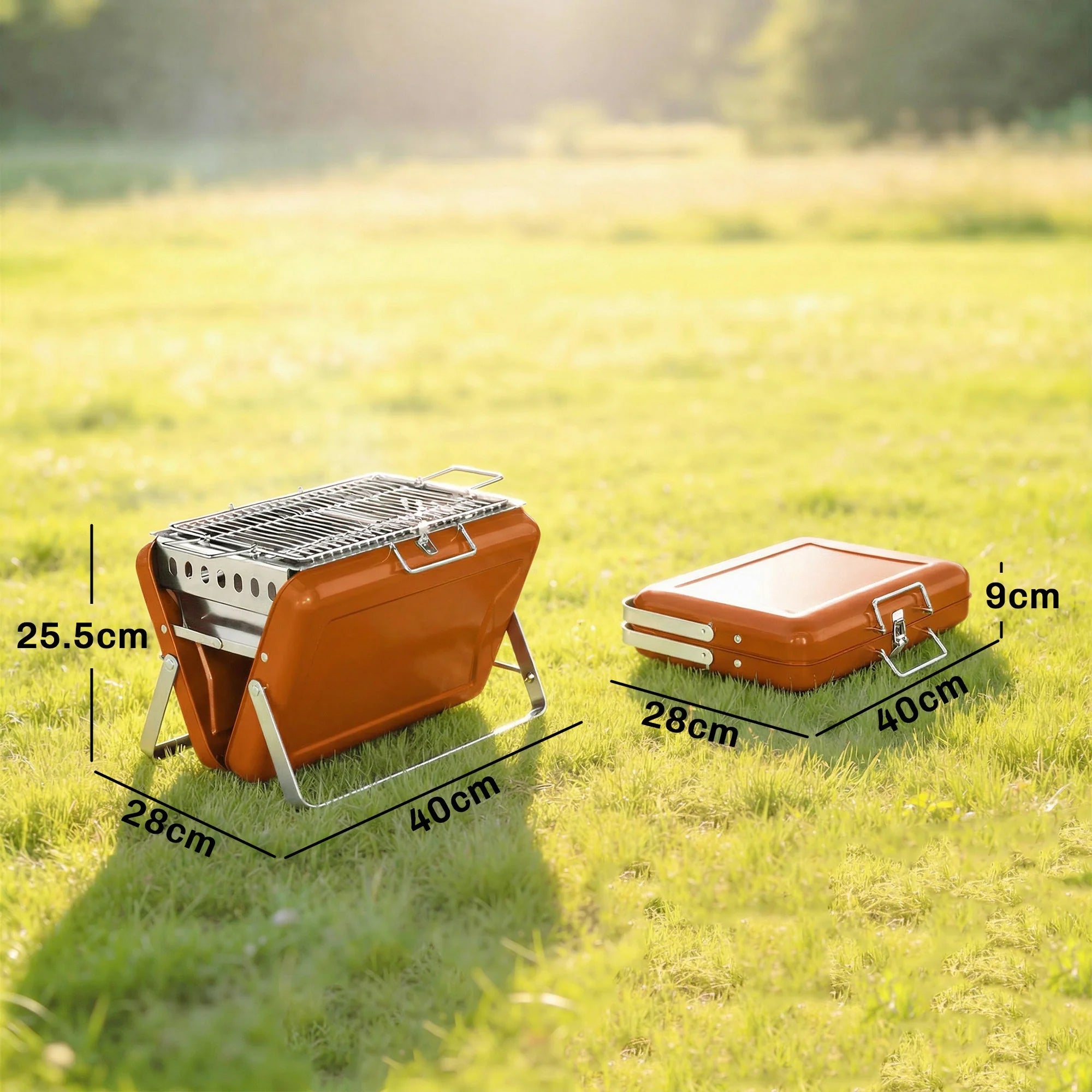 GrileToil Briefcase Fold To 40x28x9cm And 4kg