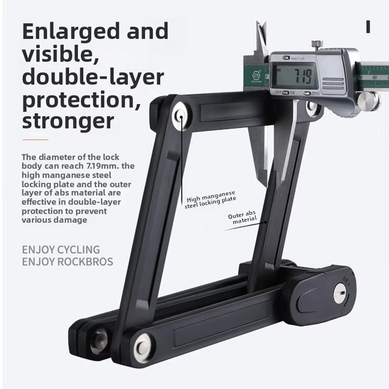 BikeKiLox Lightweight Bike Lock – Heavy-Duty Anti-Theft Core, Flexible Cable & Weatherproof Coating