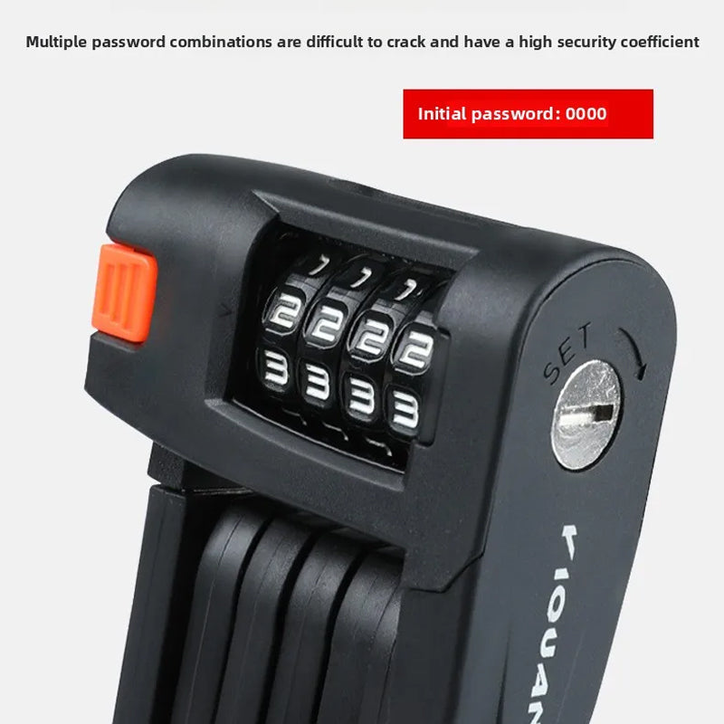 BikeKiLox Lightweight Bike Lock – Heavy-Duty Anti-Theft Core, Flexible Cable & Weatherproof Coating