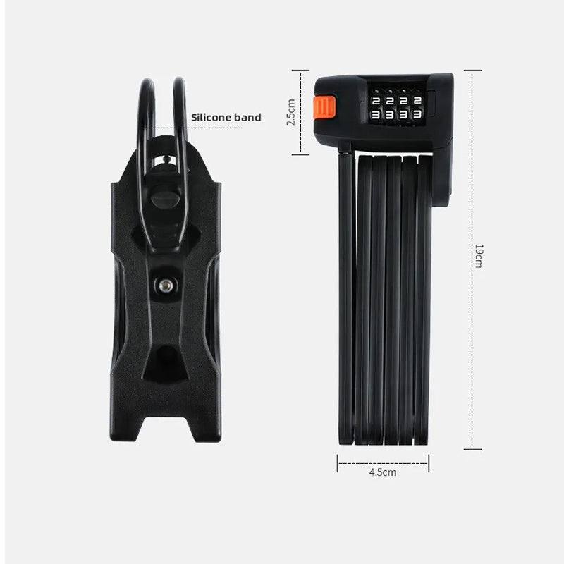 BikeKiLox Lightweight Bike Lock – Heavy-Duty Anti-Theft Core, Flexible Cable & Weatherproof Coating