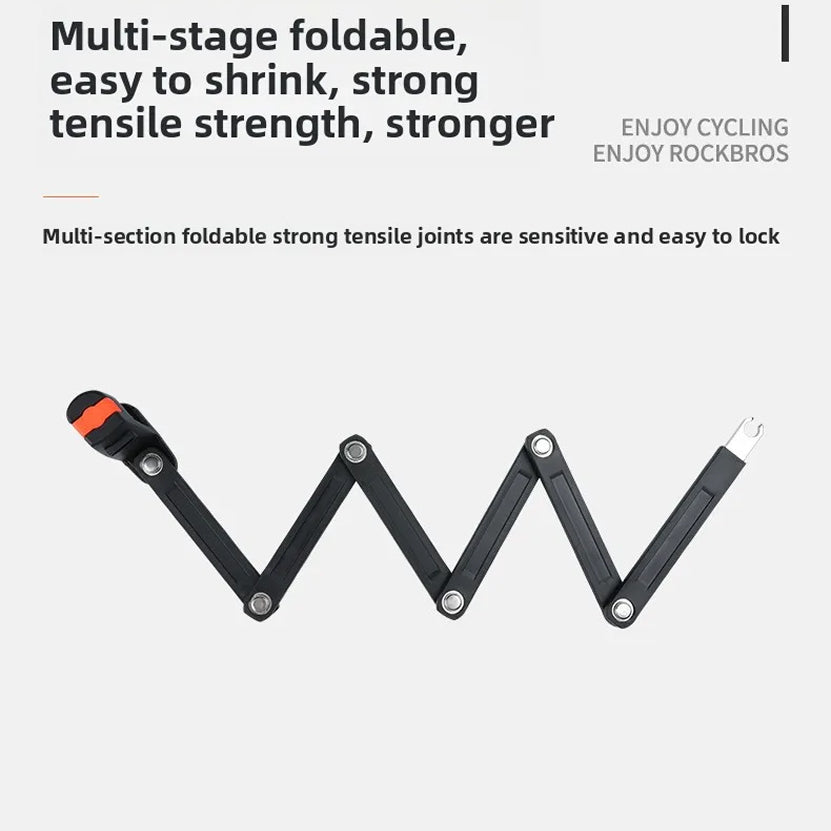 BikeKiLox Lightweight Bike Lock – Heavy-Duty Anti-Theft Core, Flexible Cable & Weatherproof Coating