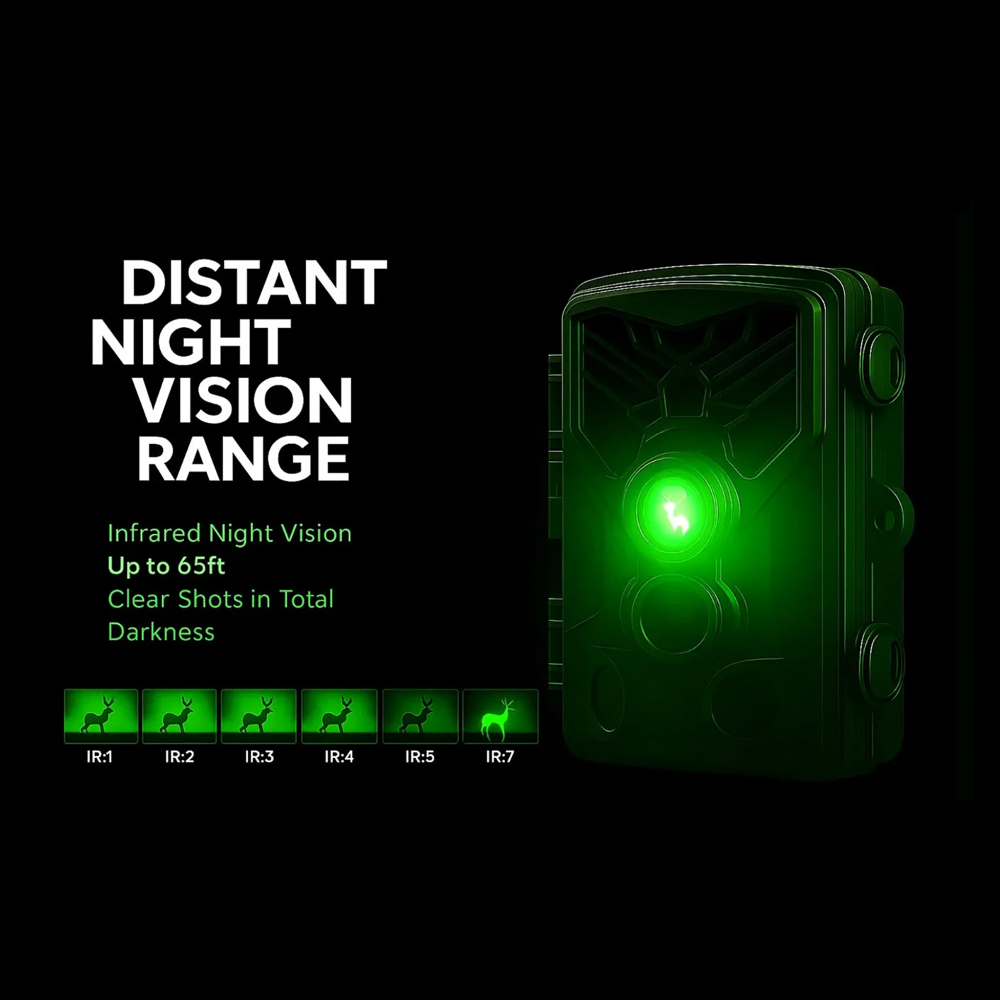 48MP WiFi Trail Game Camera 0.2s Trigger Speed Night Vision 4K