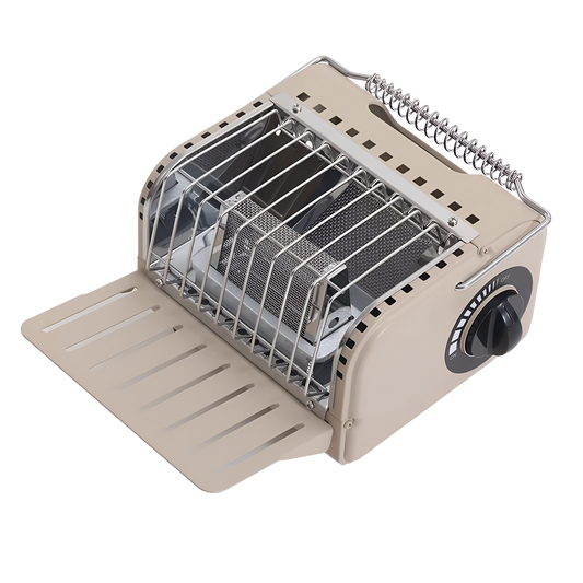 HeatiMix Indoor Propane Heater – 9000BTU Portable Radiant Heat, Tip-Over & Oxygen Depletion Sensor