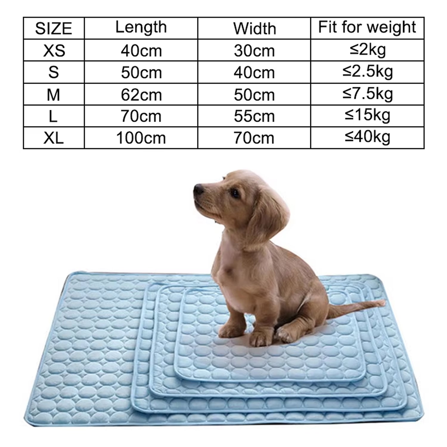 MajiColix Dog Cooling Mat – Advanced Ice Silk Technology, Pressure-Activated Relief & Washable Pet Cushion