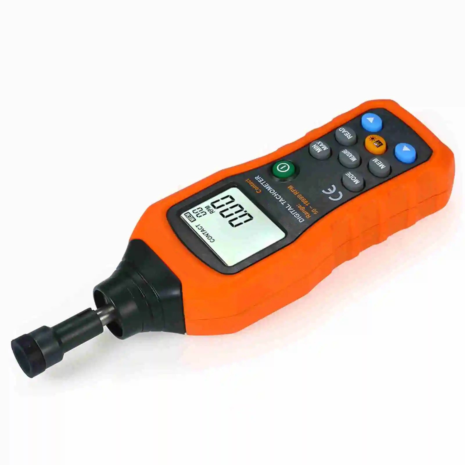 InfiWeas 50 To 19,999 RPM Range With ±0.03% Professional-Grade Accuracy