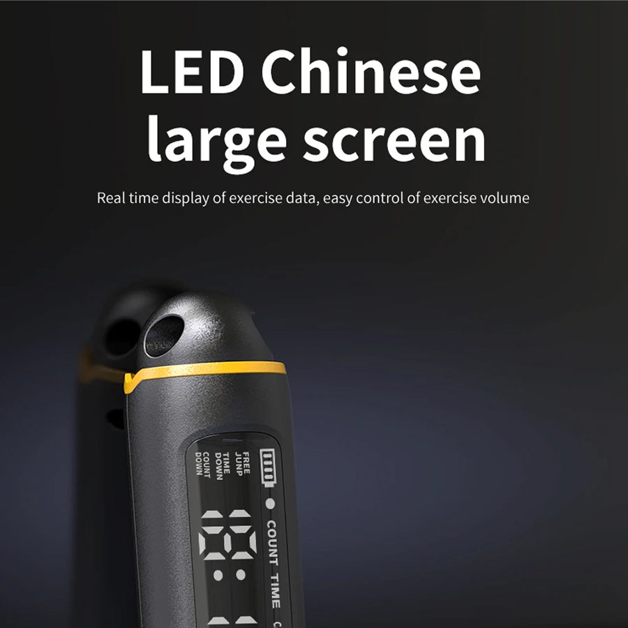 JaliRope Smart Skipping Rope – Bluetooth App Tracking, LED Calorie Counter & Adjustable Length