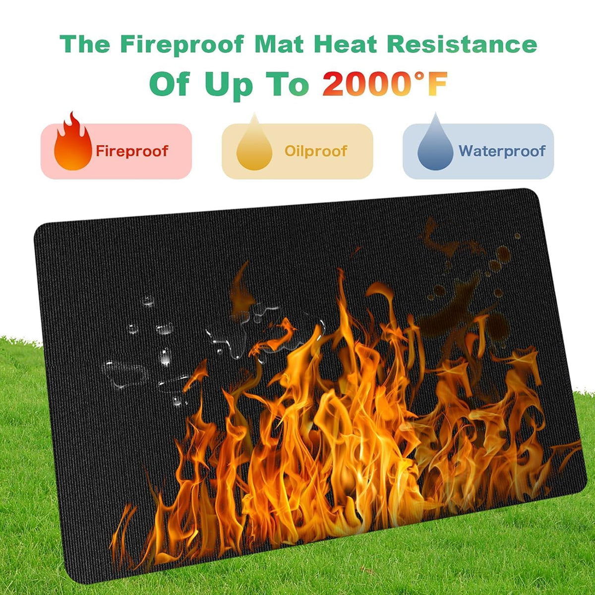 Double-Sided Fireproof Protection Up To 2000°F