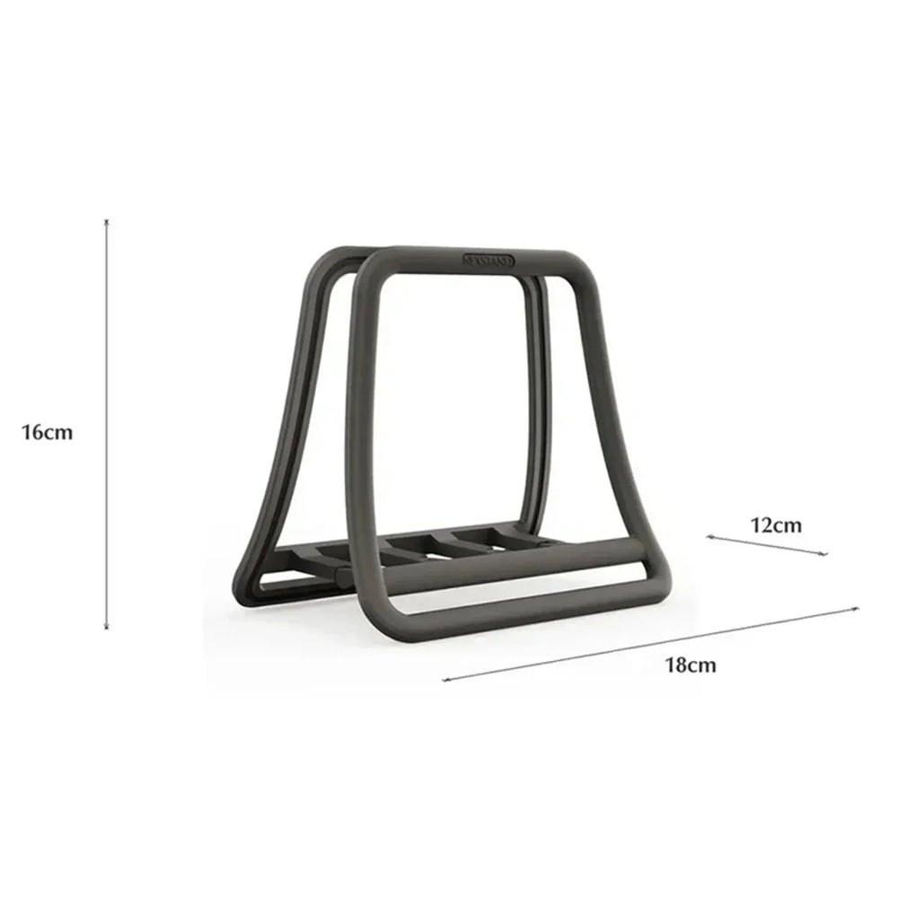 JontVian Auto-Lock Mechanism Secures The Laptop On Downward Placement