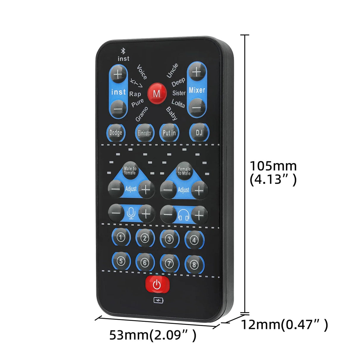 LadVoico Eight Fixed Sound Effects Plus Fine-Tuning