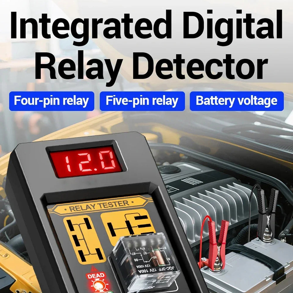 LamiWexi 4-Pin And 5-Pin Relay Sockets With Selector Switch For Universal Compatibility